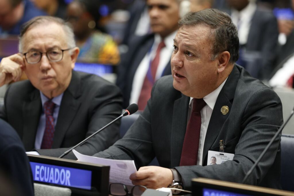 Ministro del Interior expone en reunión de Alto Nivel de la ONU sobre Ministro del Interior expone en reunión de Alto Nivel de la ONU sobre