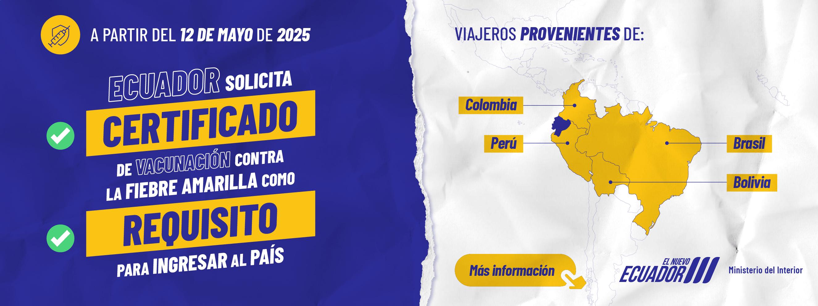  AVISO IMPORTANTE PARA VIAJEROS