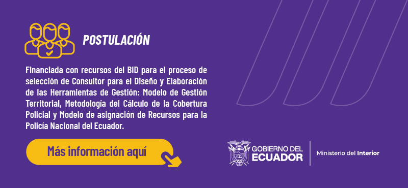 Postulación para el proceso de selección de Consultor para el Diseño y Elaboración de las Herramientas de Gestión