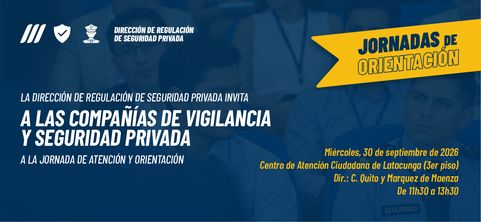 Jornadas de Orientación para las Compañías de Vigilancia y Seguridad Privada